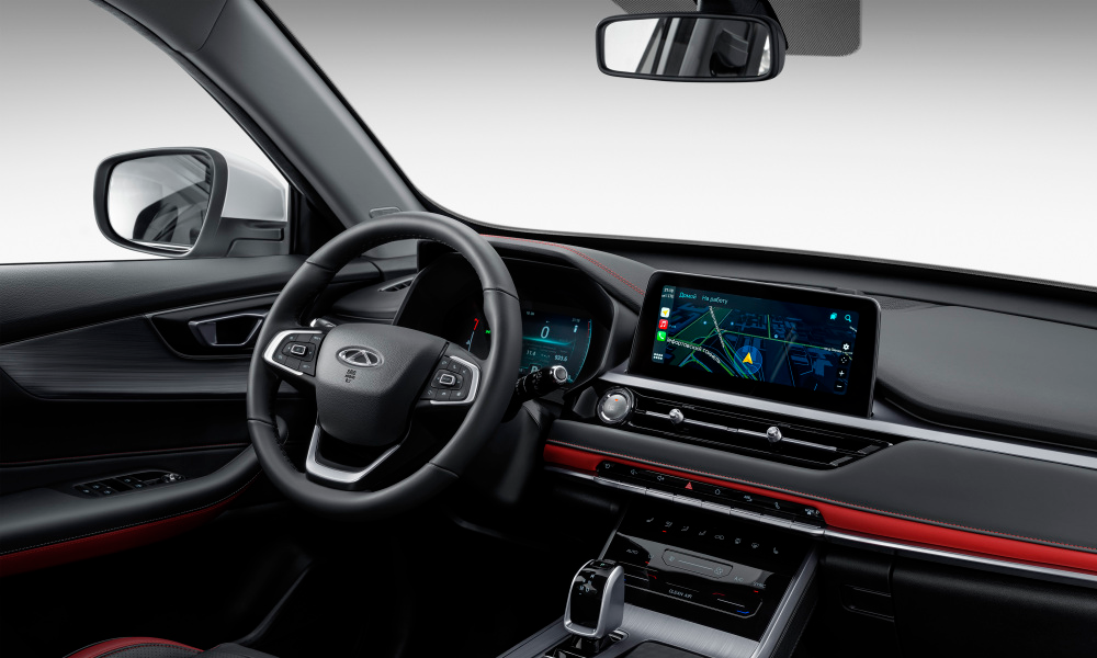 Фото Вместительный второй ряд chery Tiggo 4 Pro