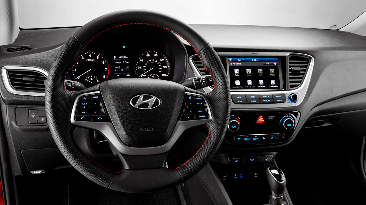 Фото Особенности интерьера hyundai Accent